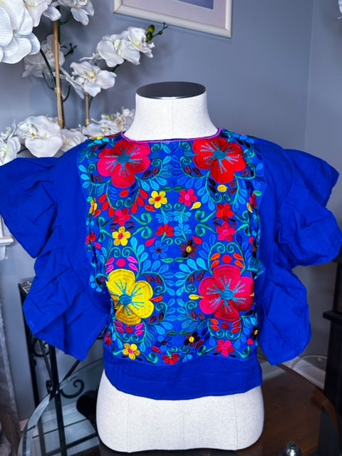 Azucena Top (Royal Blue)