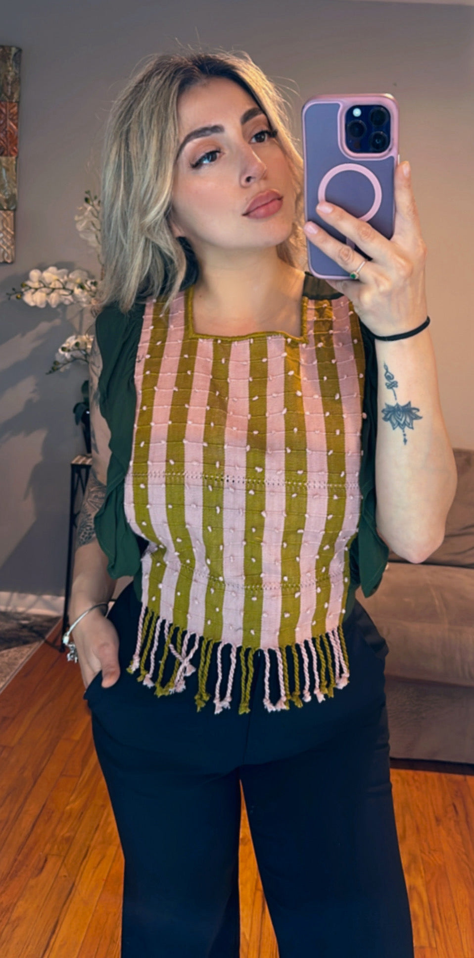 Katalina Top (Olive)