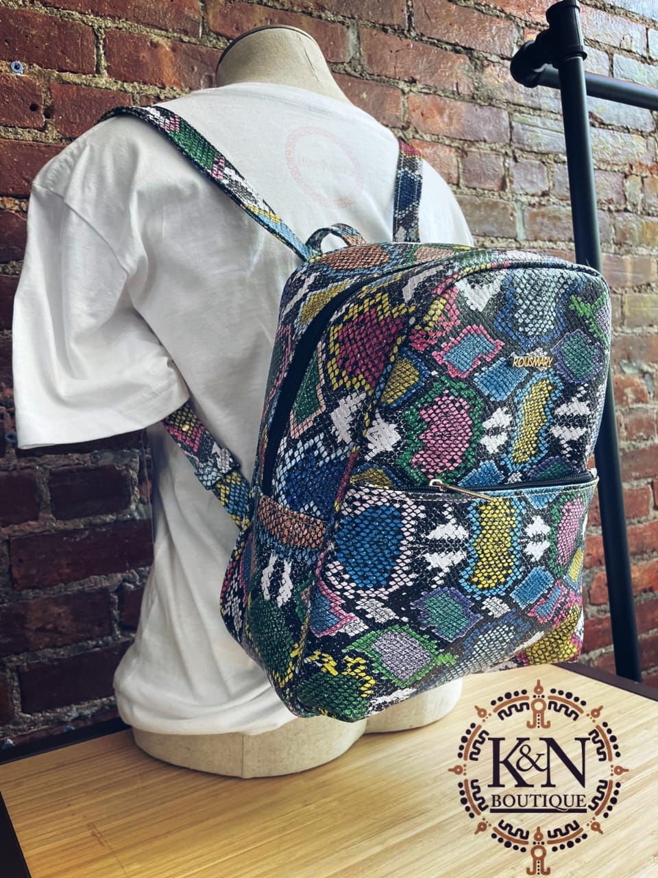 Mochila multicolor