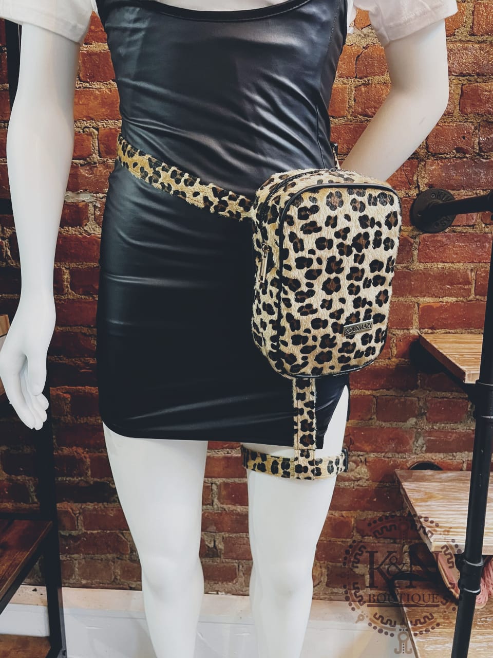 Harness Fanny Pack (leopard)