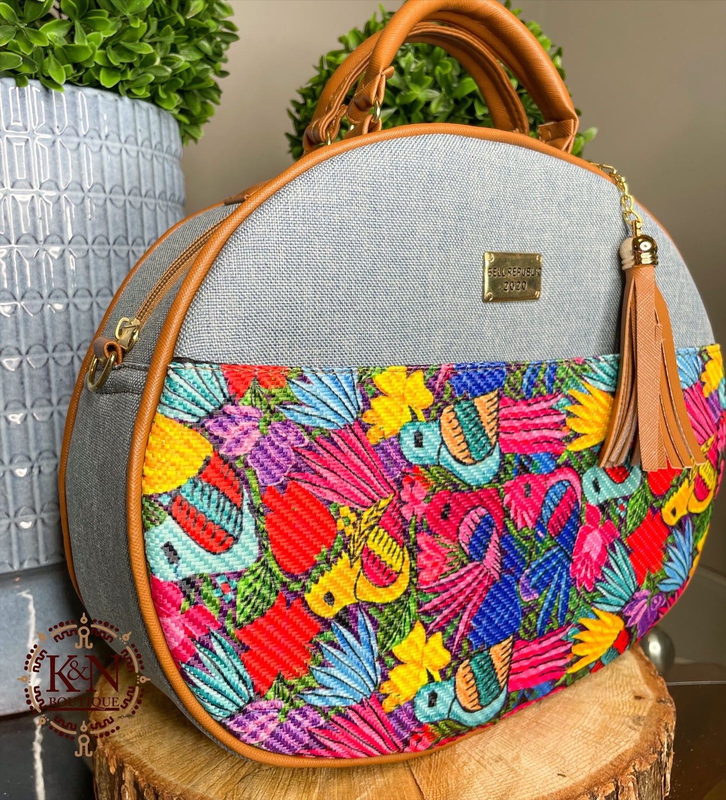 Light Blue cross body
