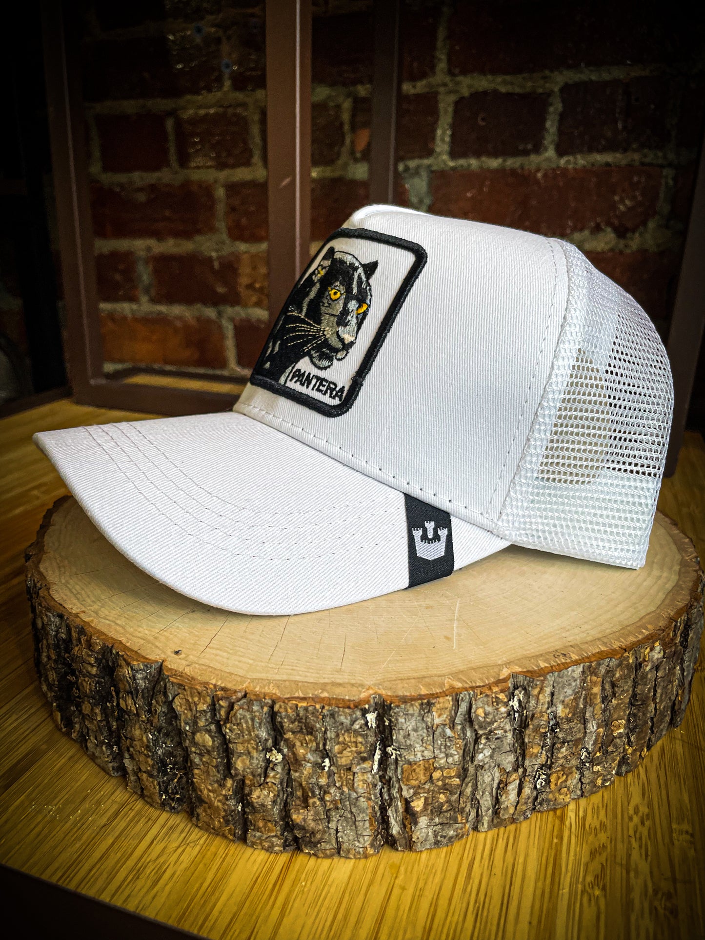 Panther Hat (white)