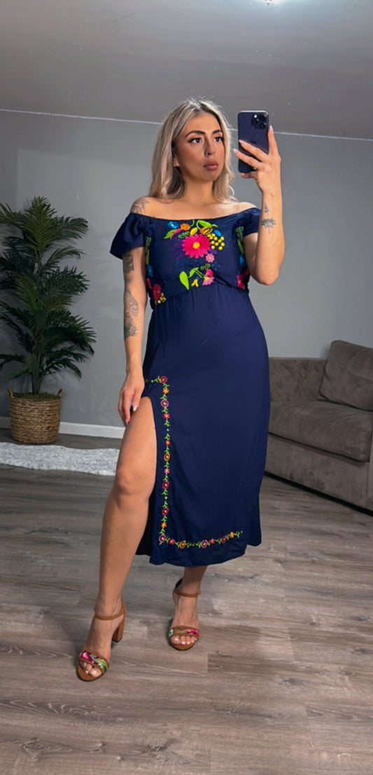 Vestido Liliana Azul