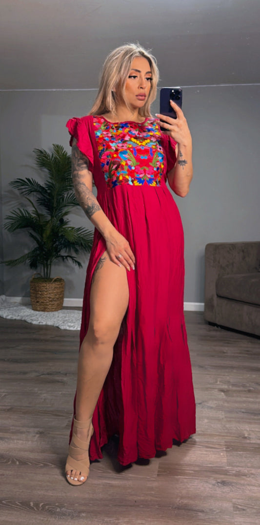 Vestido Belen (rojo)