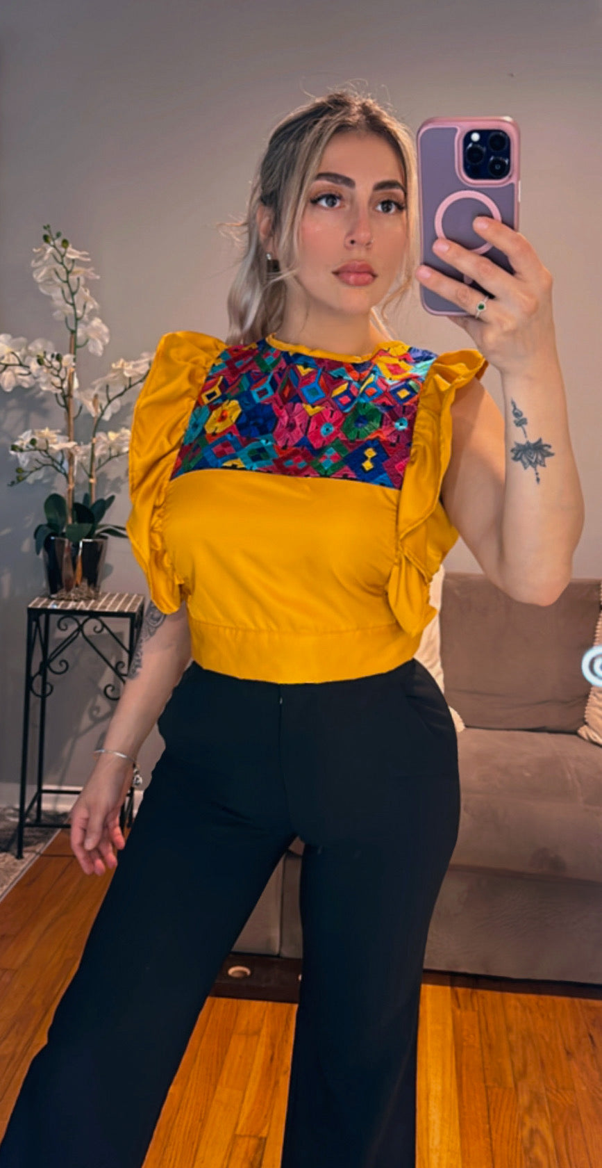 Maya Top (yellow)