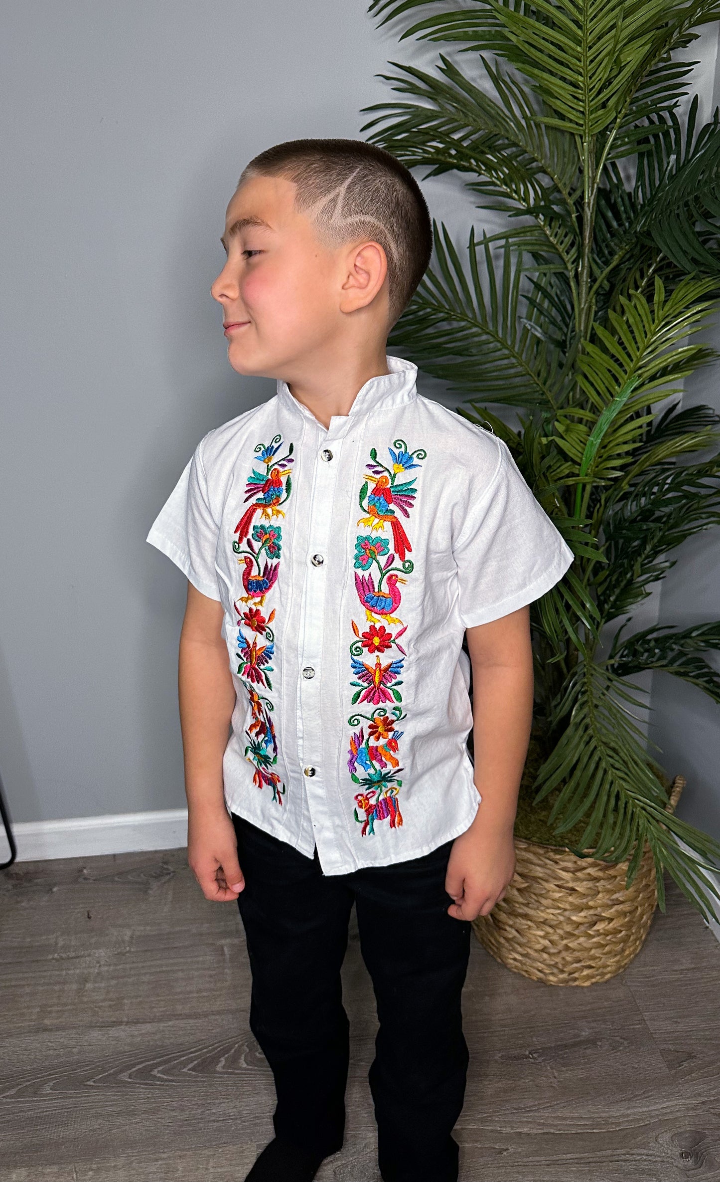 Kids Guayaberas (white)