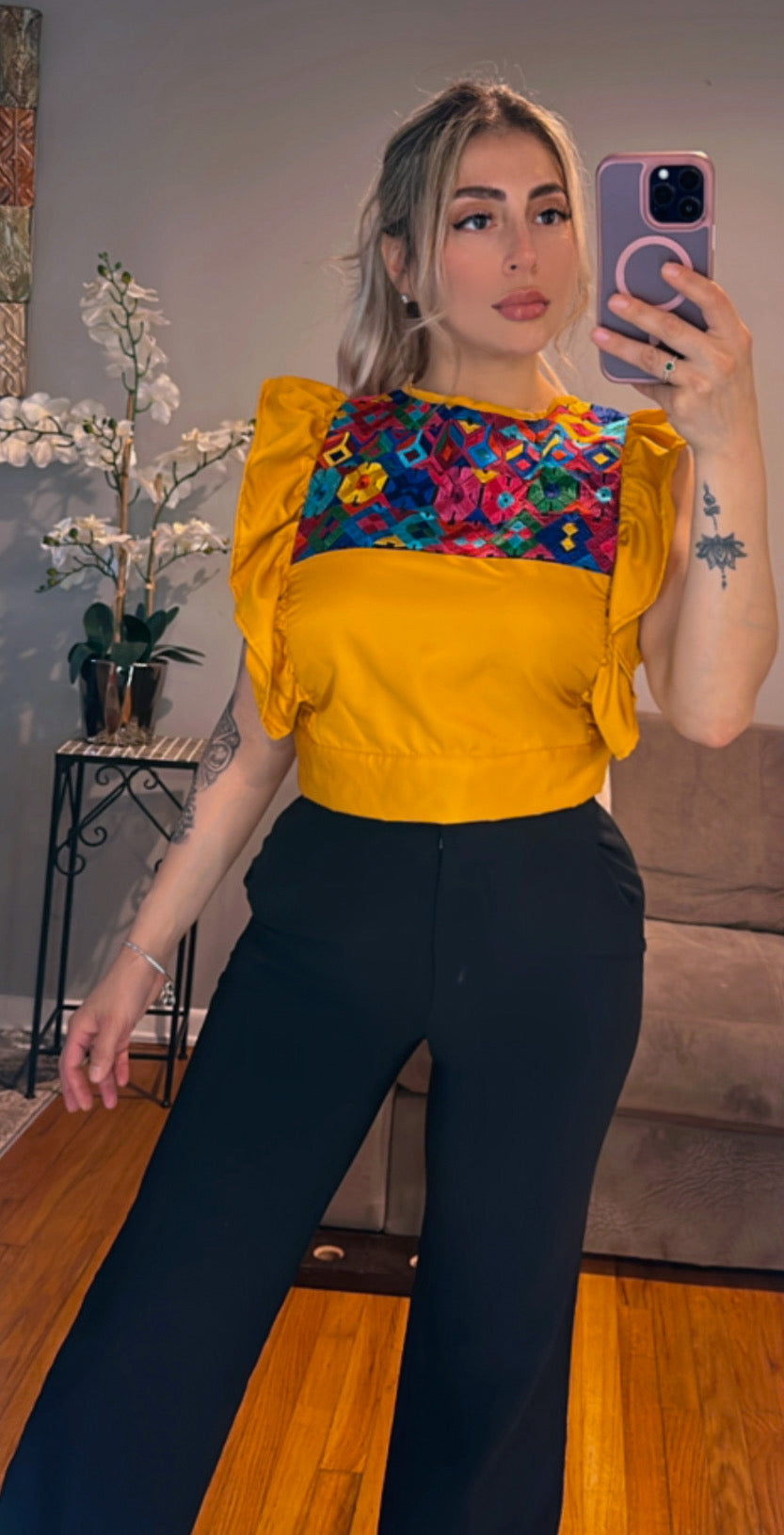 Maya Top (yellow)