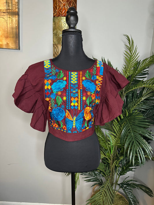 Blusa Mariposa Azul